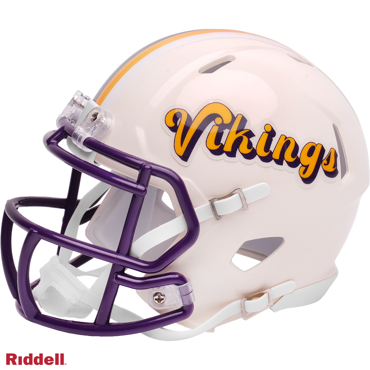 Minnesota Vikings Helmet Riddell Authentic Full Size SpeedFlex Style Retro Collection