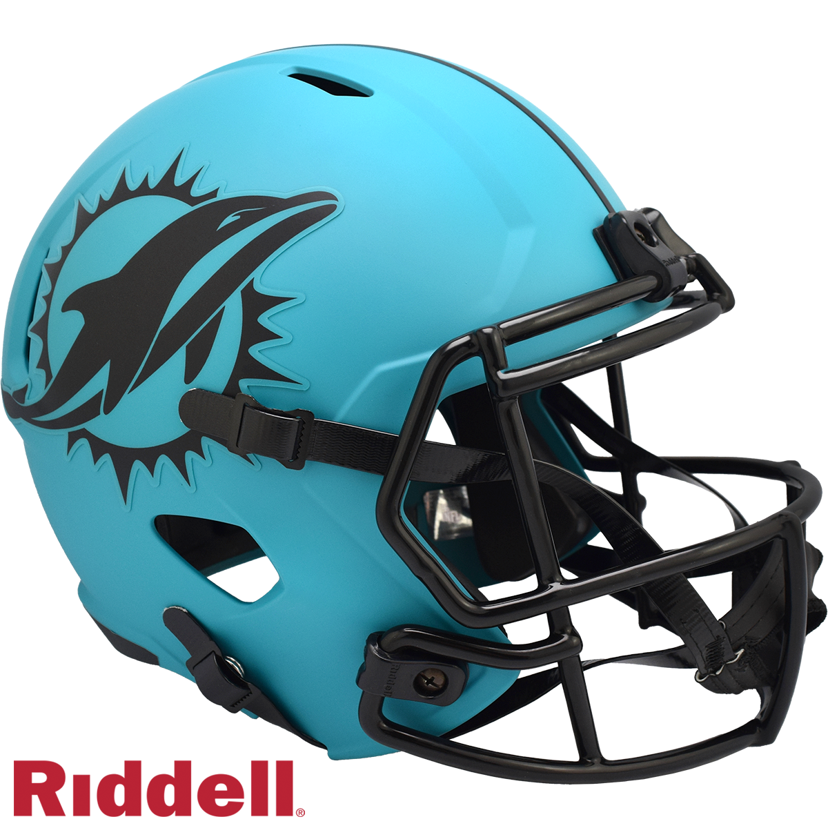 Miami Dolphins Helmet Riddell Replica Full Size Speed Style Rave Alternate