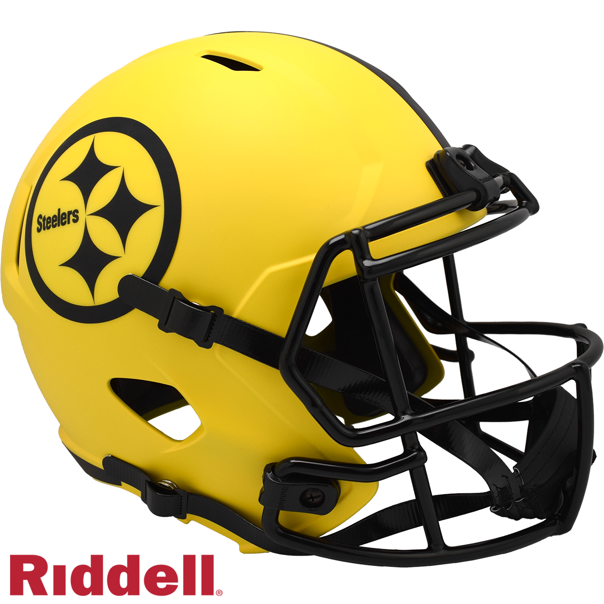 Pittsburgh Steelers Helmet Riddell Replica Full Size Speed Style Rave Alternate