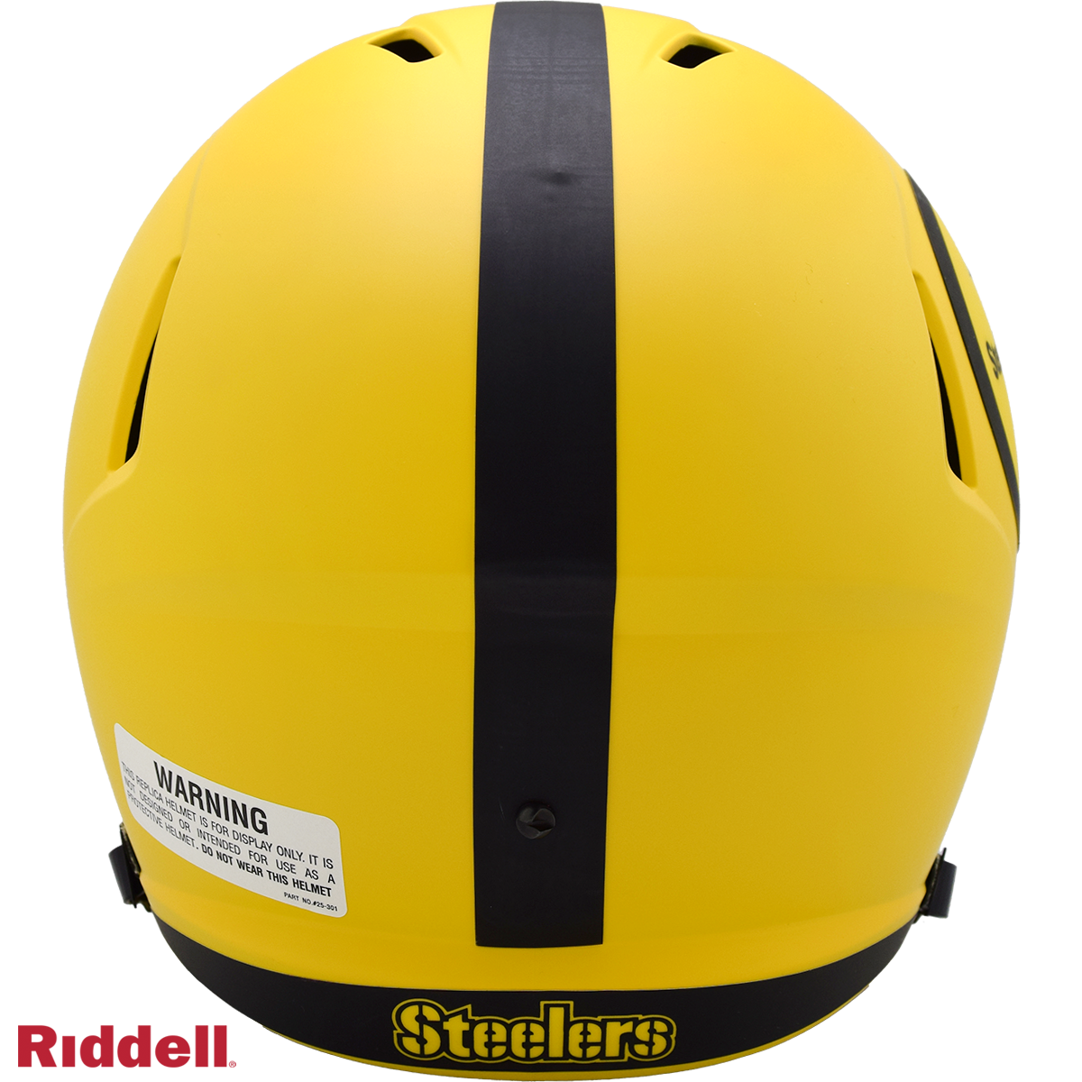 Pittsburgh Steelers Helmet Riddell Replica Full Size Speed Style Rave Alternate