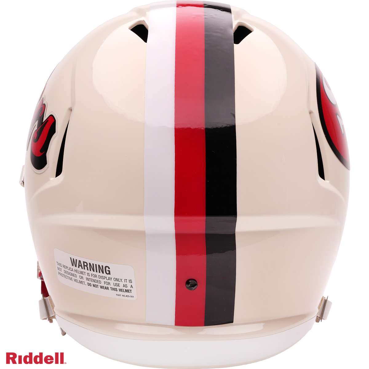 San Francisco 49ers Helmet Riddell Replica Full Size Speed Style Retro Collection