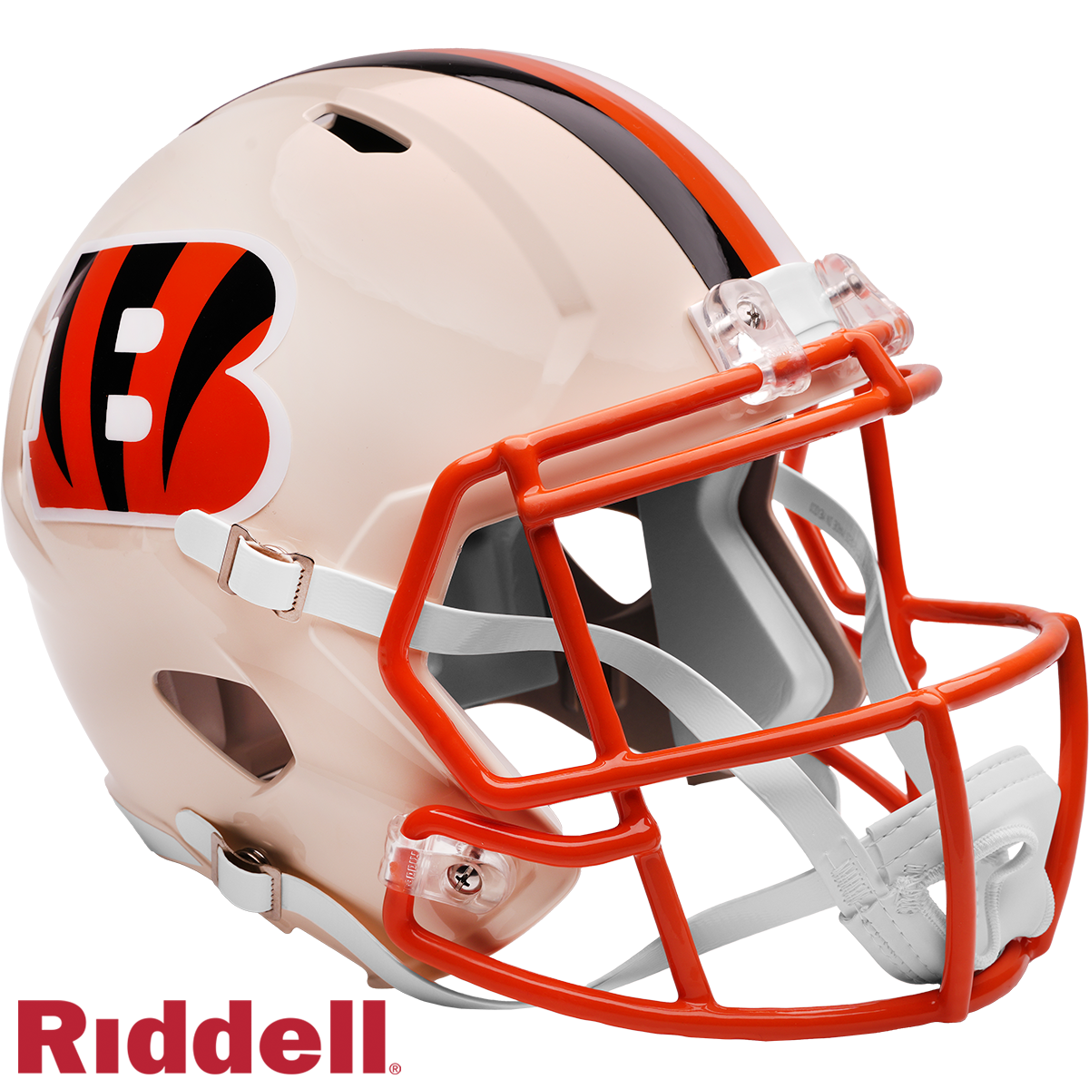 Cincinnati Bengals Helmet Riddell Replica Full Size Speed Style Retro Collection