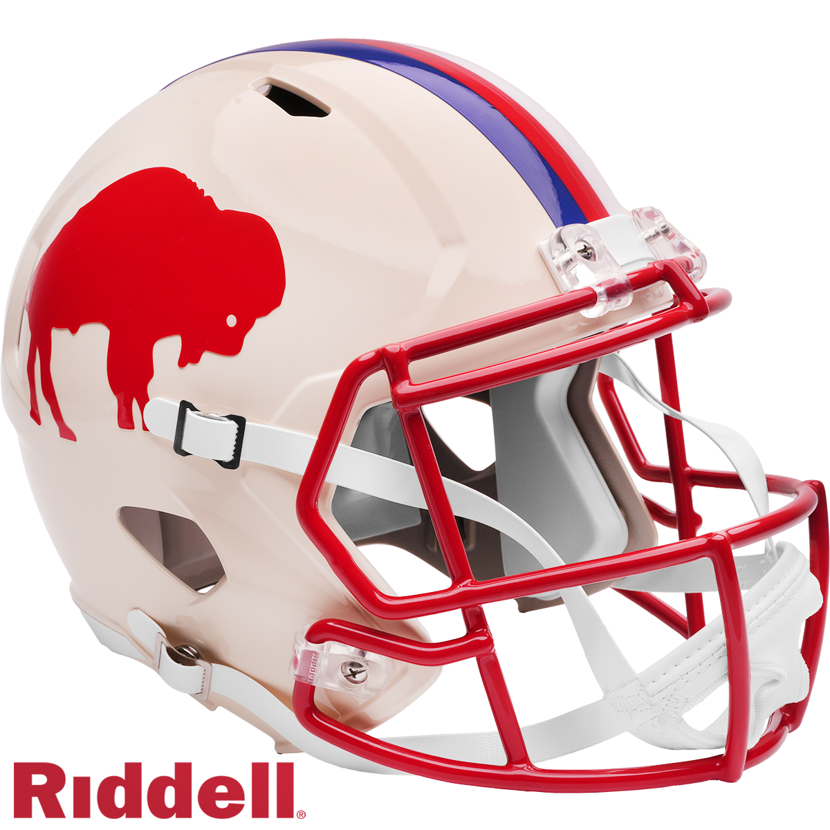 Buffalo Bills Helmet Riddell Replica Full Size Speed Style Retro Collection
