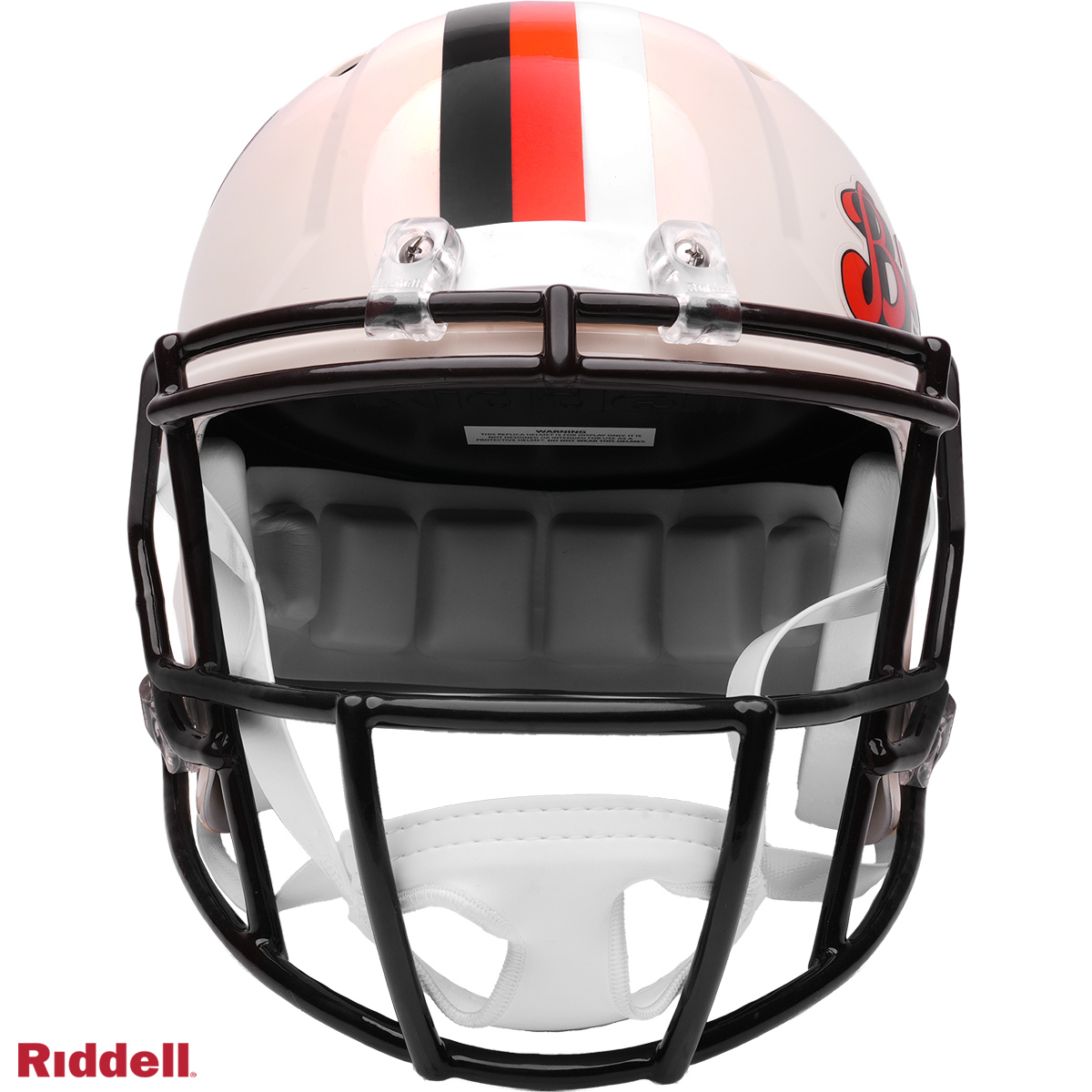 Cleveland Browns Helmet Riddell Replica Full Size Speed Style Retro Collection