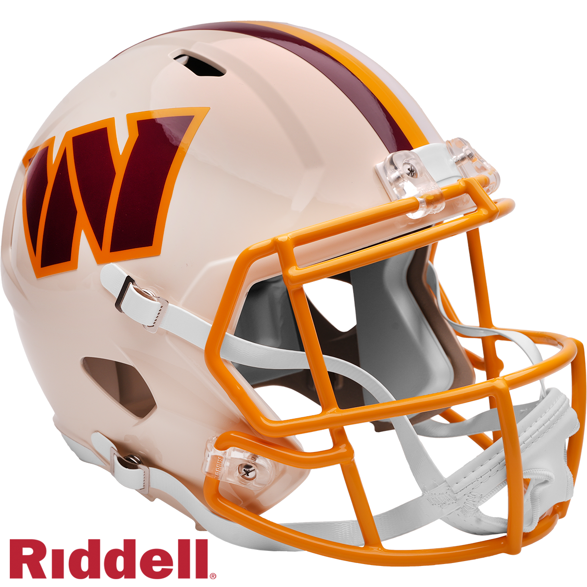 Washington Commanders Helmet Riddell Replica Full Size Speed Style Retro Collection
