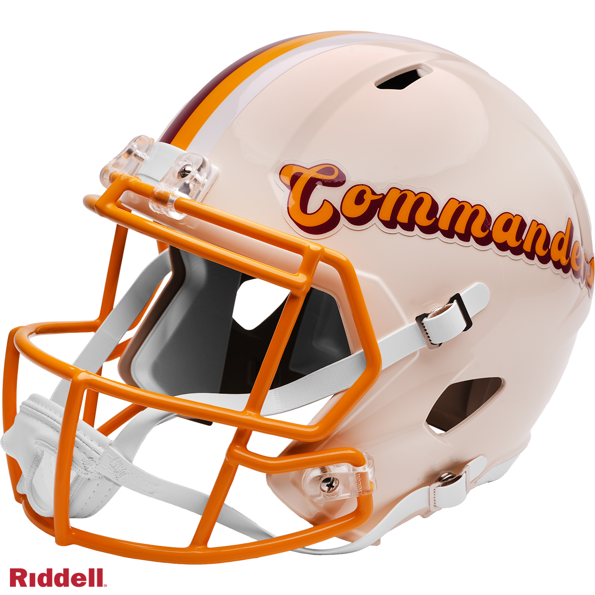 Washington Commanders Helmet Riddell Replica Full Size Speed Style Retro Collection