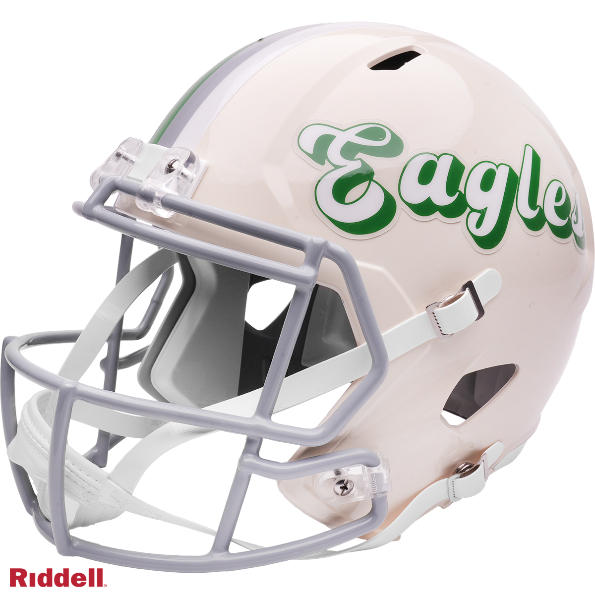 Philadelphia Eagles Helmet Riddell Replica Full Size Speed Style Retro Collection
