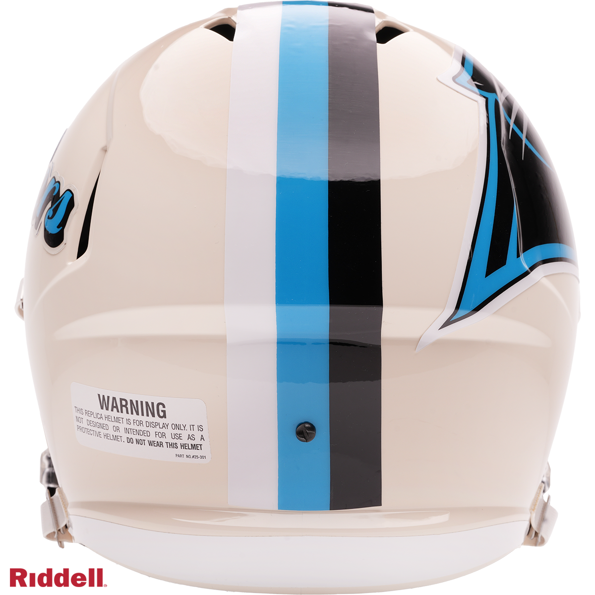 Carolina Panthers Helmet Riddell Replica Full Size Speed Style Retro Collection