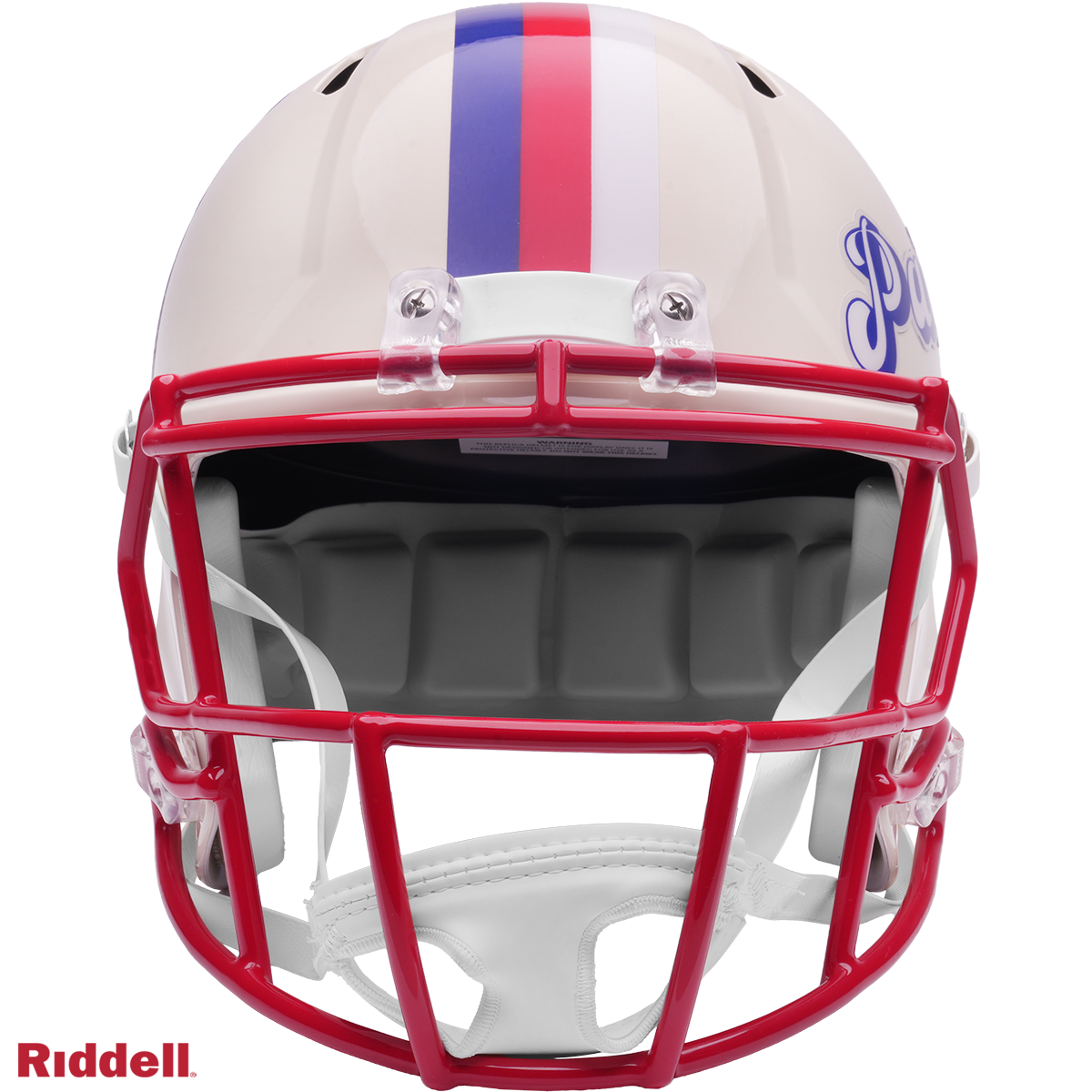 New England Patriots Helmet Riddell Replica Full Size Speed Style Retro Collection