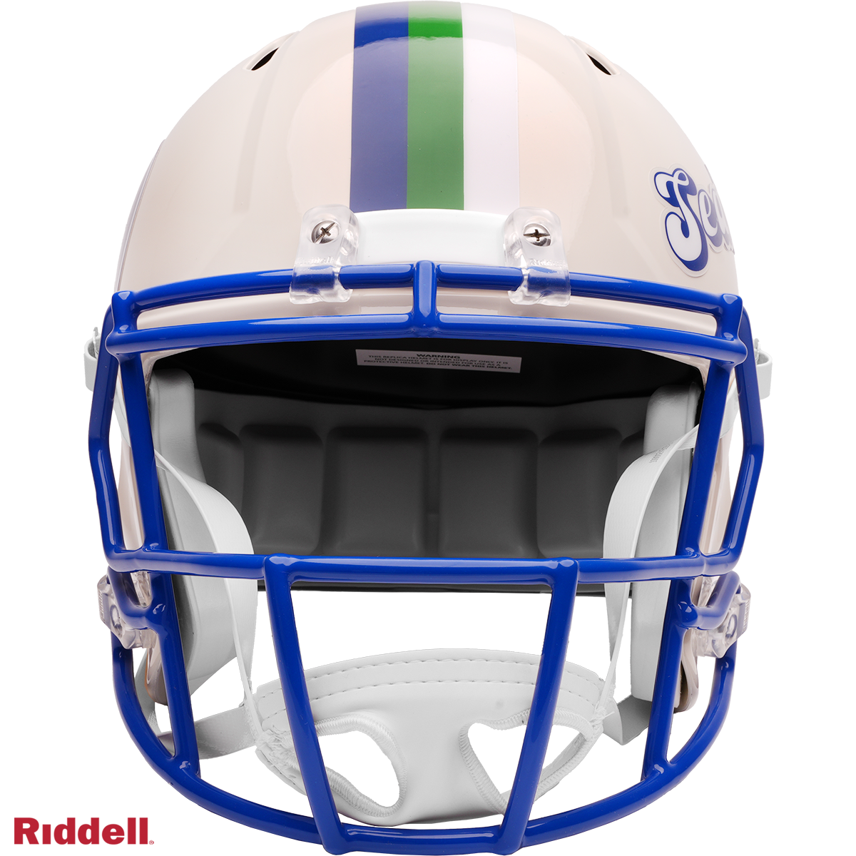 Seattle Seahawks Helmet Riddell Replica Full Size Speed Style Retro Collection