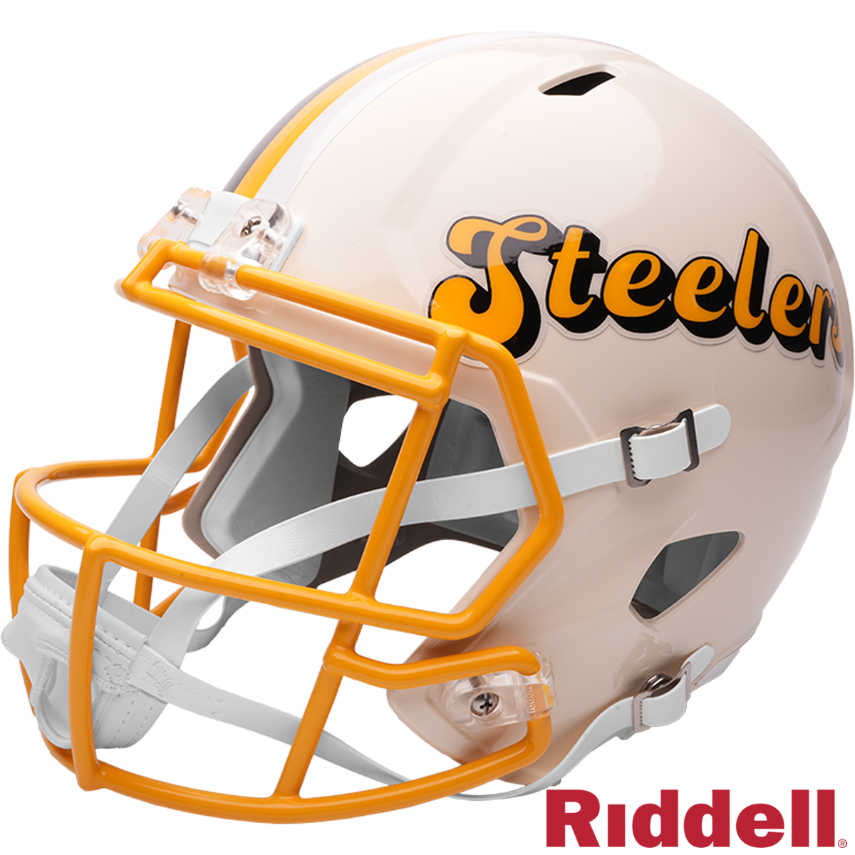 Pittsburgh Steelers Helmet Riddell Replica Full Size Speed Style Retro Collection