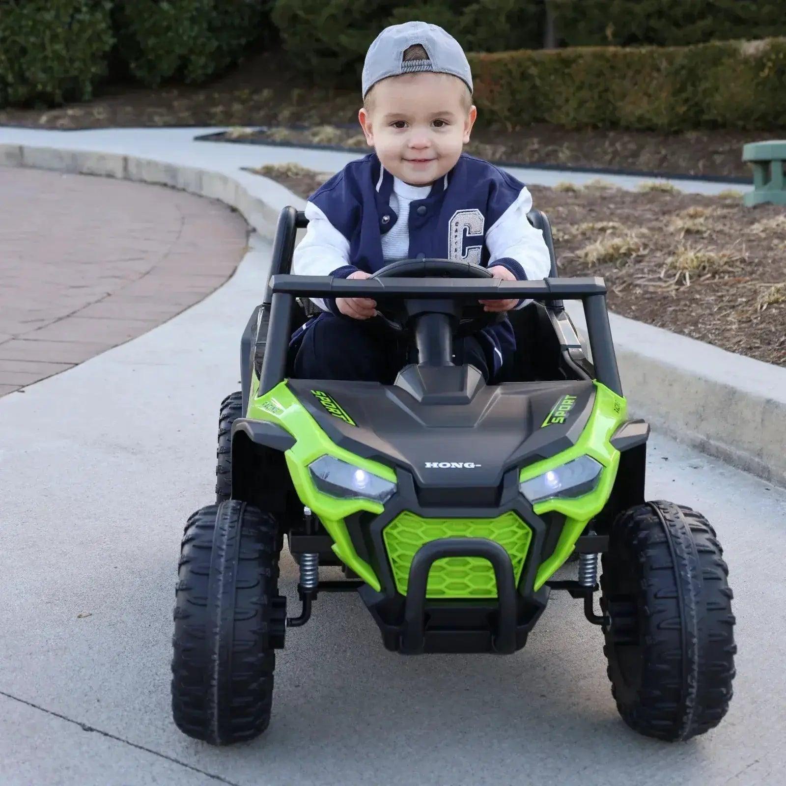  12V Kids UTV Ride On Car Electric With Remote LEDs -  ToylandEU™