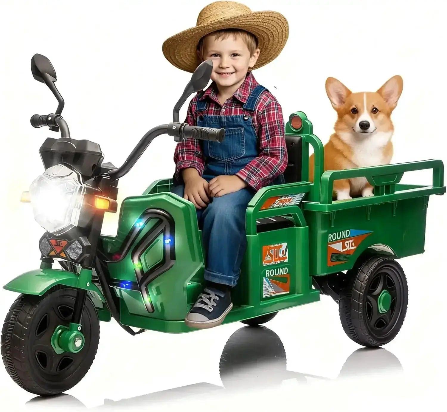  12V Kids Ride On Car With Large Cargo Storage Capacity -  ToylandEU™