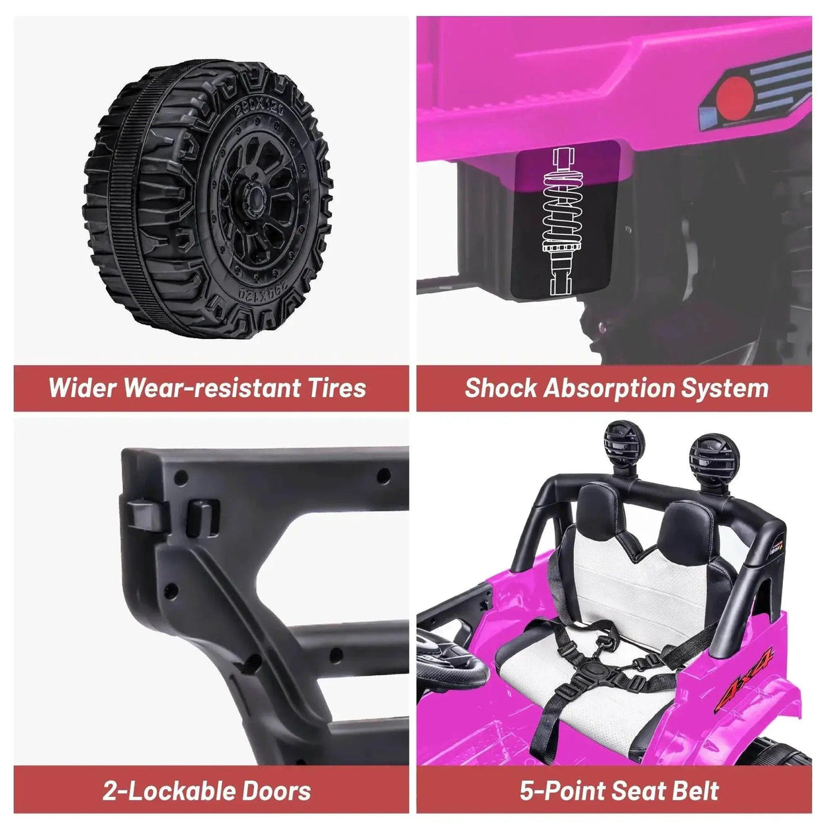  12V Ride On Car for Kids with Bluetooth and Remote Control -  ToylandEU™