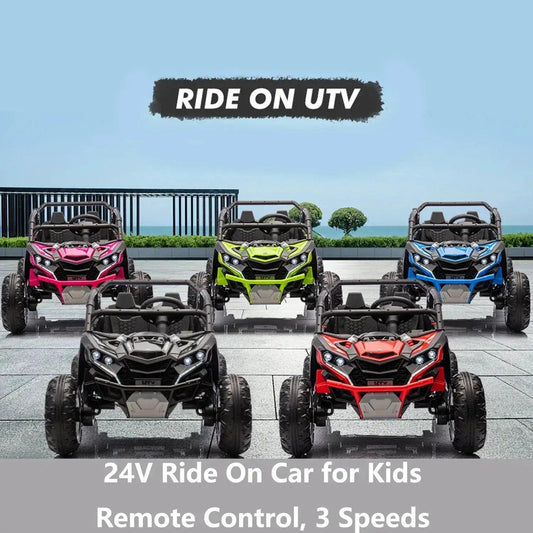  24V Kids Ride On Car 4WD With Remote LED Illumination -  ToylandEU™