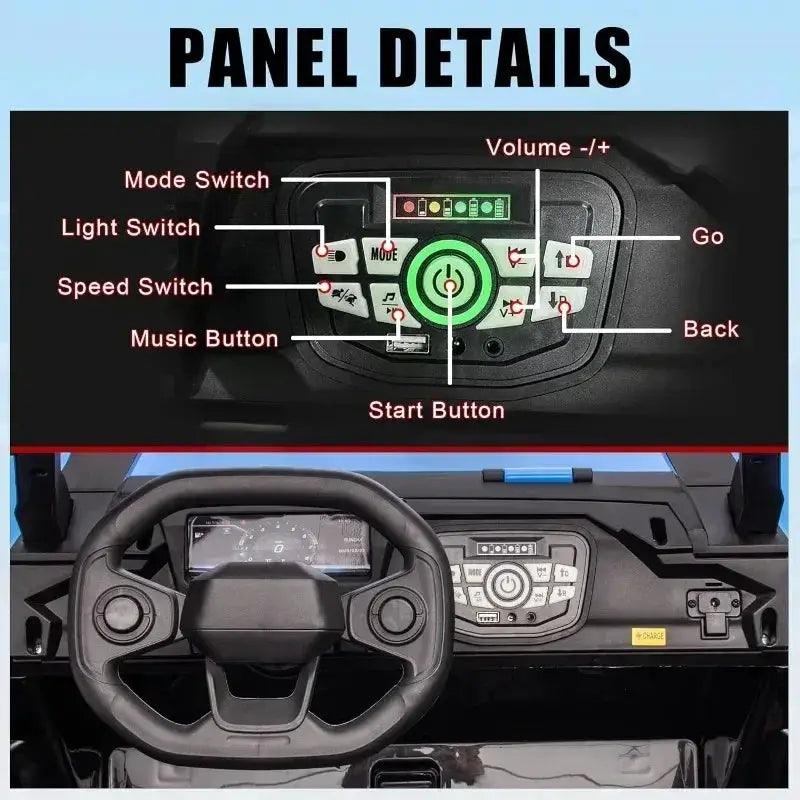  24V Police Ride On Car With Remote Control Smooth Ride -  ToylandEU™
