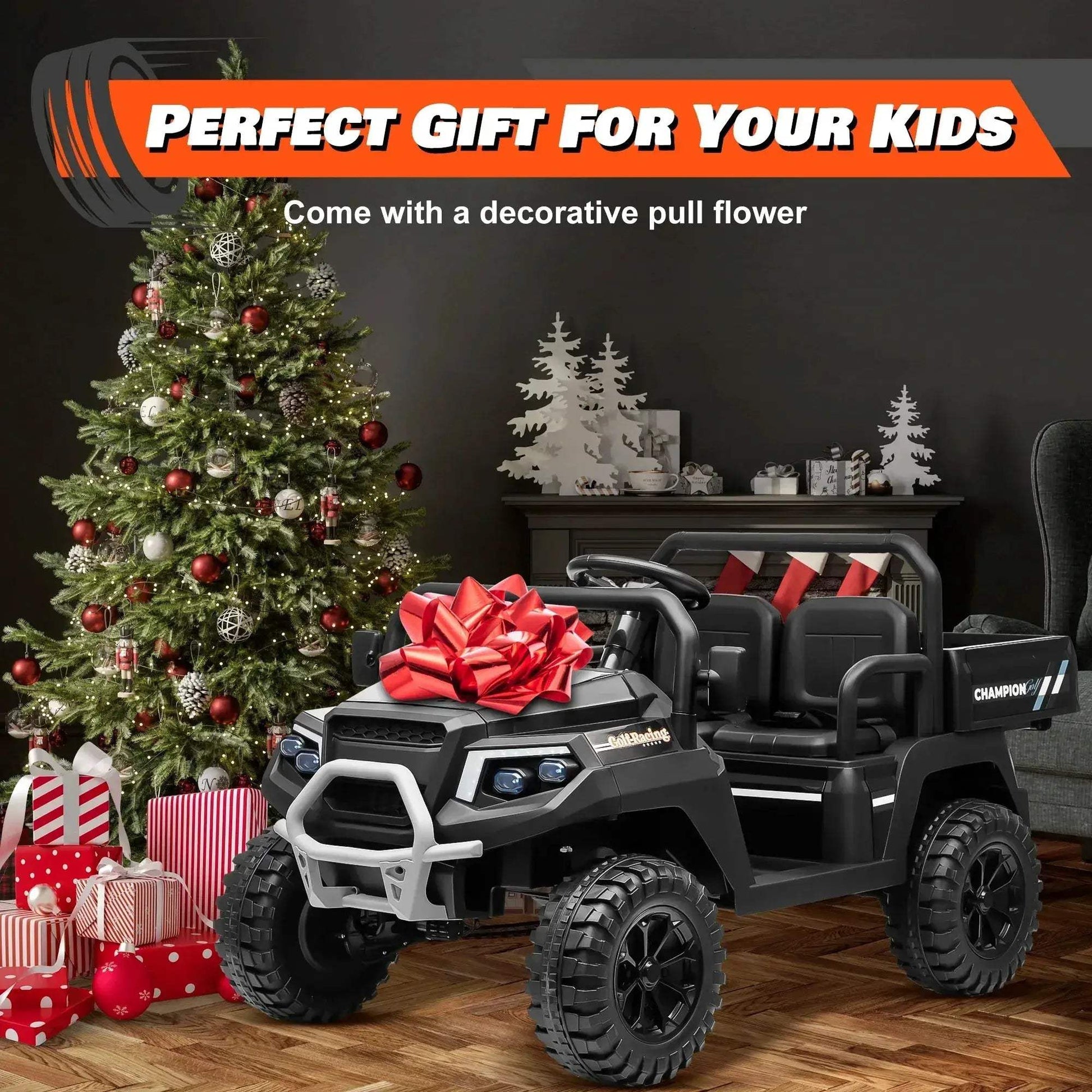 Ride On Car 4WD Dual Drive Modes With Remote Control - ToylandEU