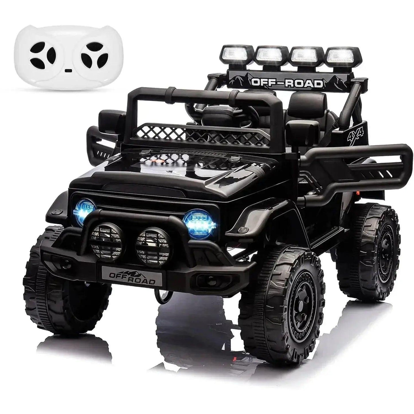  12V Kids Ride On Truck With Remote Control LED Lights -  ToylandEU™