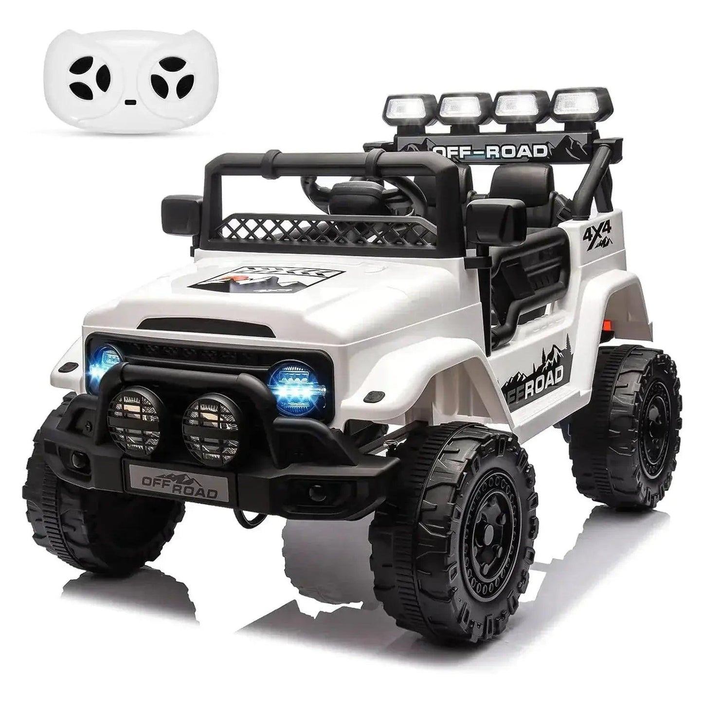  12V Kids Ride On Truck With Remote Control LED Lights -  ToylandEU™