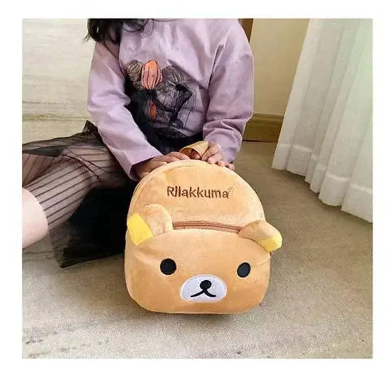 Rilakkuma Plush Backpack 25cm Cute Kawaii School Bag - ToylandEU