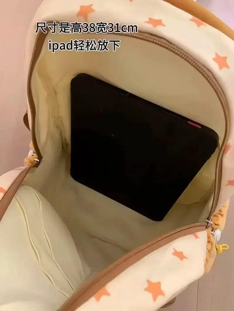  Rilakkuma Plush Backpack Clamshell Large Capacity -  ToylandEU™
