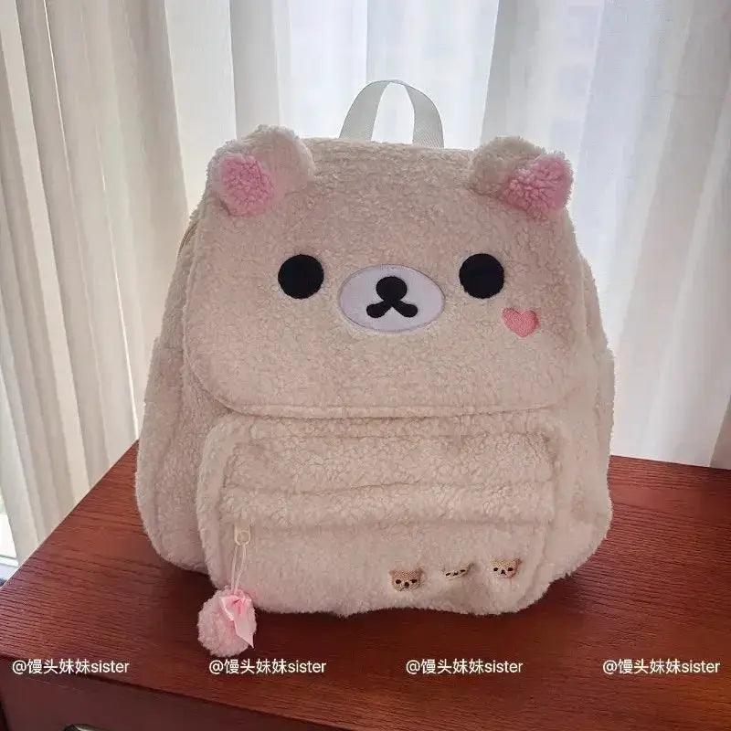  Rilakkuma Plush Backpack Large Capacity Korilakkuma -  ToylandEU™