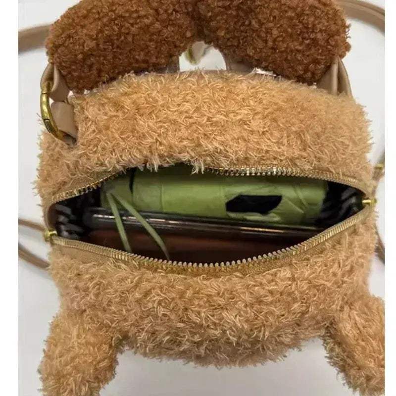 Rilakkuma Plush Bear Backpack Cute Lightweight Travel Accessory - ToylandEU