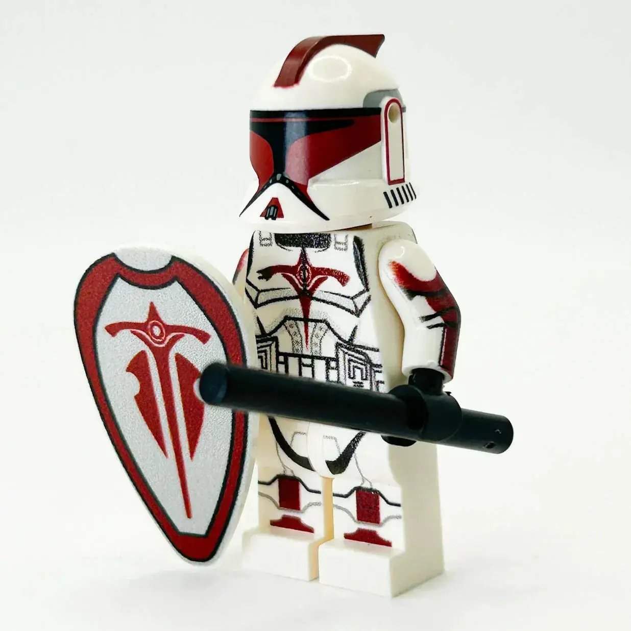 Custom LEGO Clone Trooper Phase 1 Figure With Custom Printing On Authentic LEGO Legs Head Torso - ToylandEU