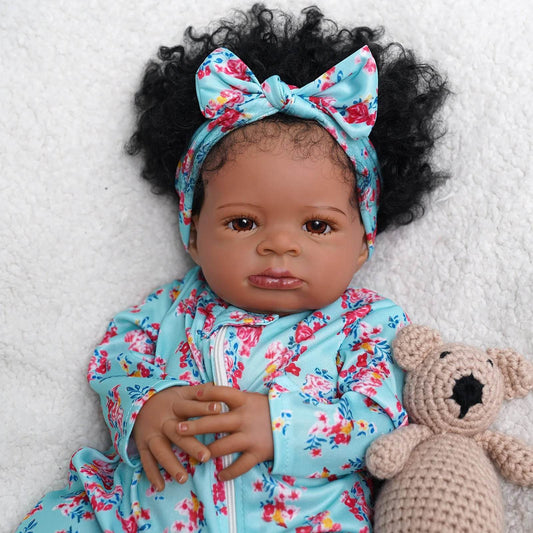 Risbecko 20 Inch Reborn Baby Doll Cute Soft Touch Gift - ToylandEU