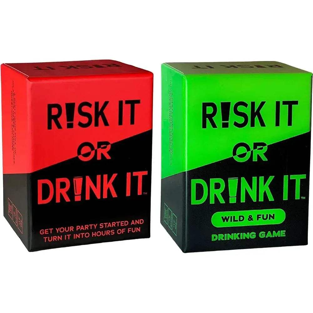 Risk It Or Drinking Card Game Party Celebration Night - ToylandEU
