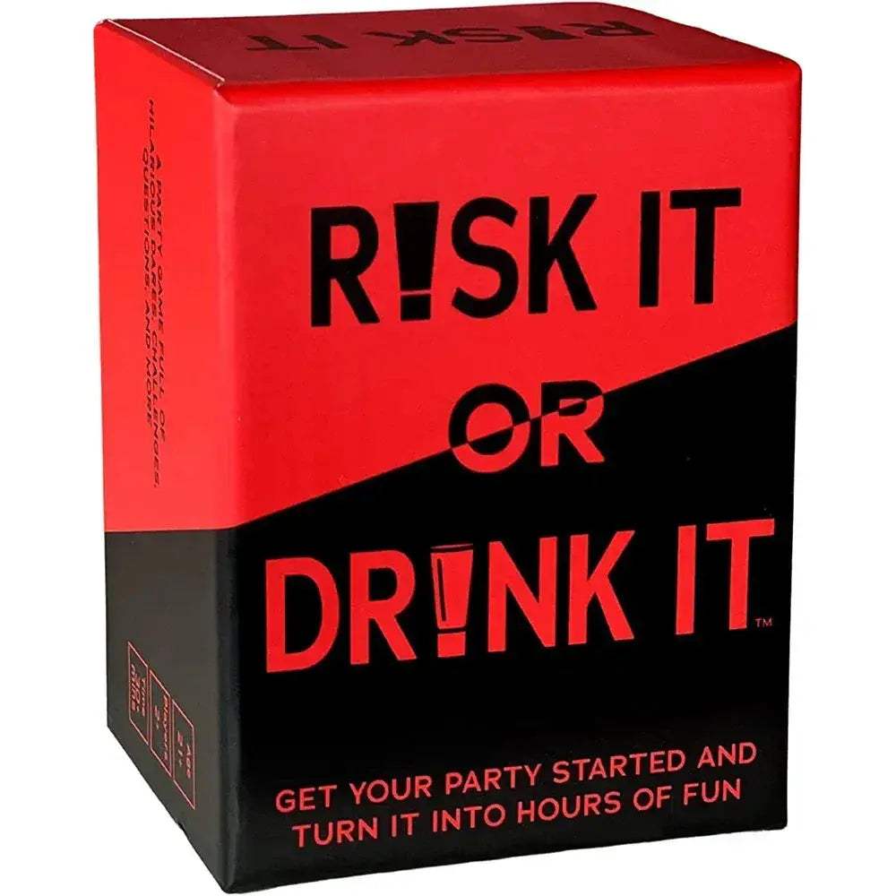 Risk It Or Drinking Card Game Party Celebration Night - ToylandEU