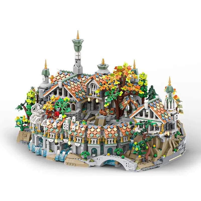 Rivendell Medieval Castle Building Set Lego Compatible -  ToylandEU™