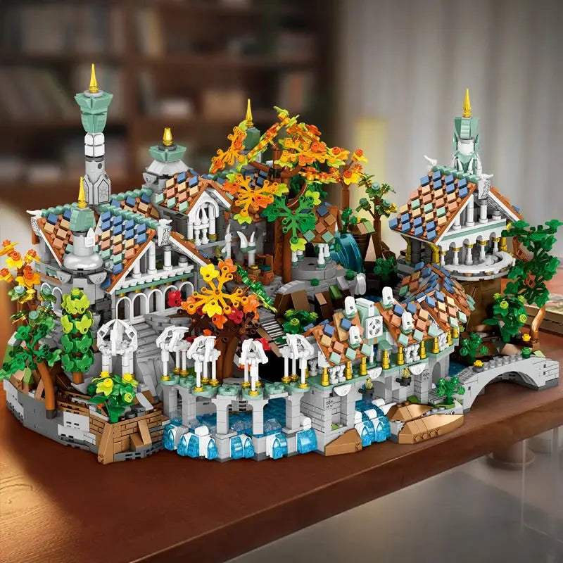  Rivendell Medieval Castle Building Set Lego Compatible -  ToylandEU™