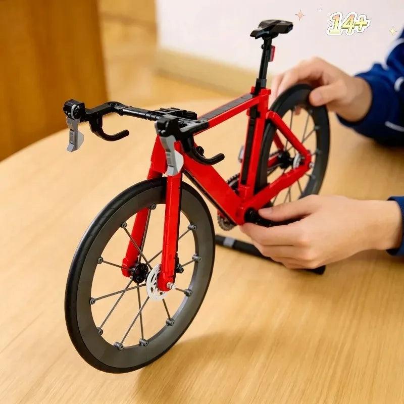 Road Cycling Bike Blocks | 1015-Piece Lego Compatible | Toylandeu™