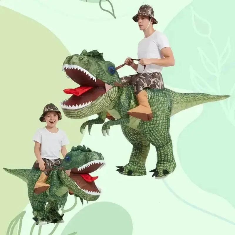  Roar into Fun: Inflatable T-Rex Costume for Halloween & Parties! -  ToylandEU™