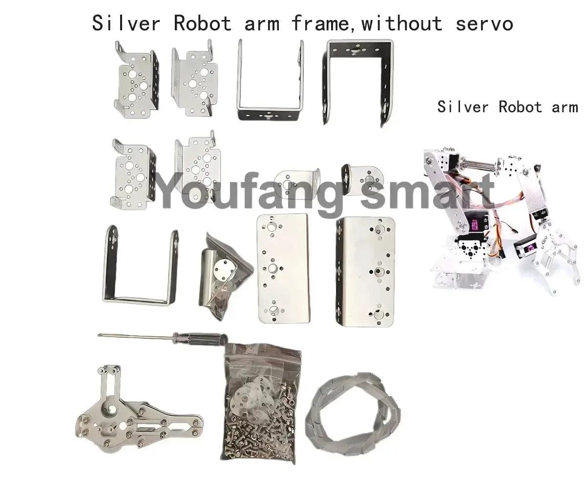  6 DOF Robot Arm Starter Kit With Arduino Open Source -  ToylandEU™