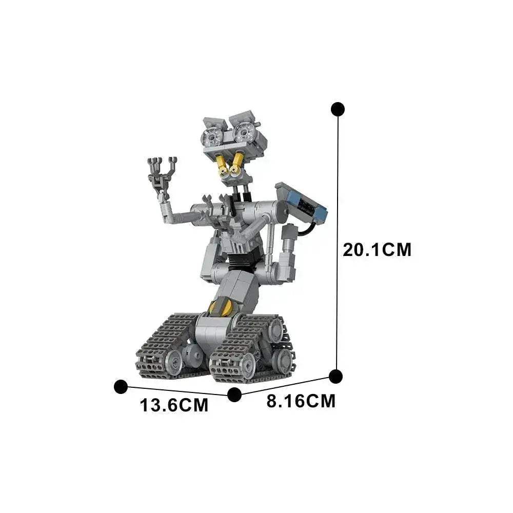  MOC MOC Movie Shorted-Circuits Military Robot Building Blocks Toys Building Bricks MOC -  ToylandEU™