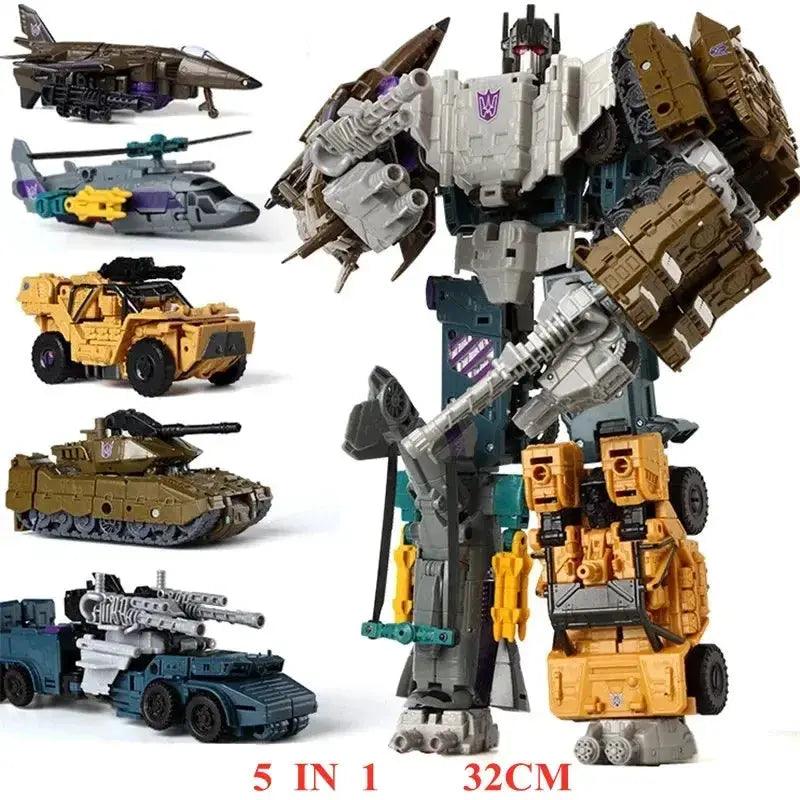  Transforming Robot Car Toy With Military Tank Mode -  ToylandEU™