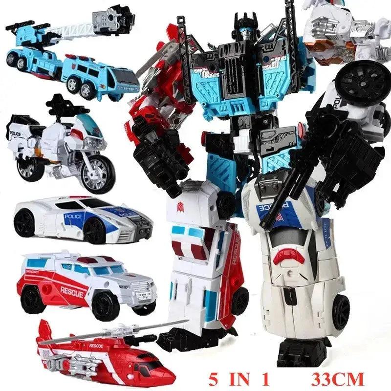  Transforming Robot Car Toy With Military Tank Mode -  ToylandEU™