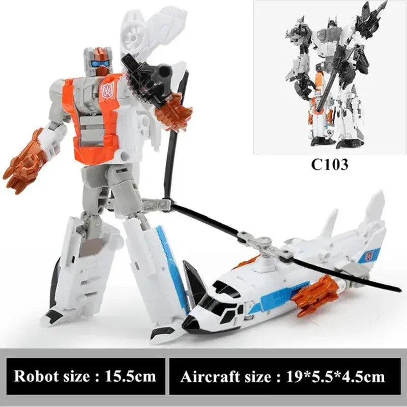  Transforming Robot Car Toy With Military Tank Mode -  ToylandEU™