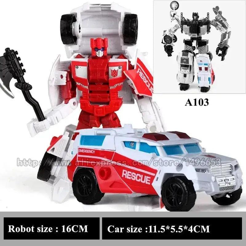  Transforming Robot Car Toy With Military Tank Mode -  ToylandEU™