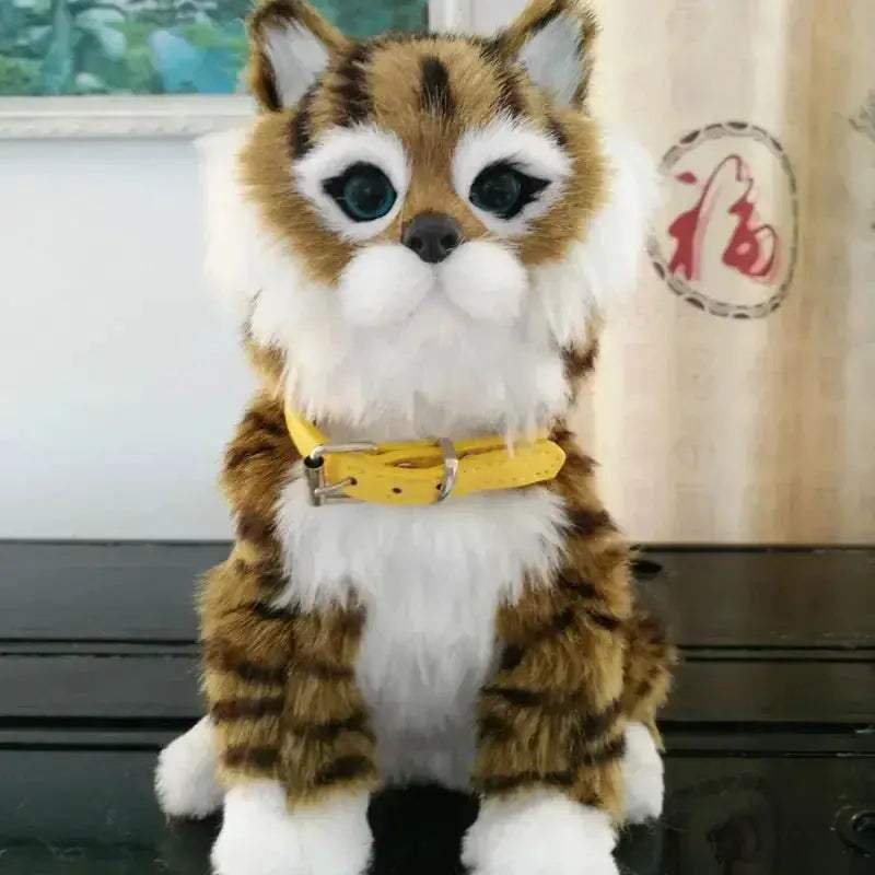 Robot Cat Interactive Plush Toy With Realistic Movements - ToylandEU