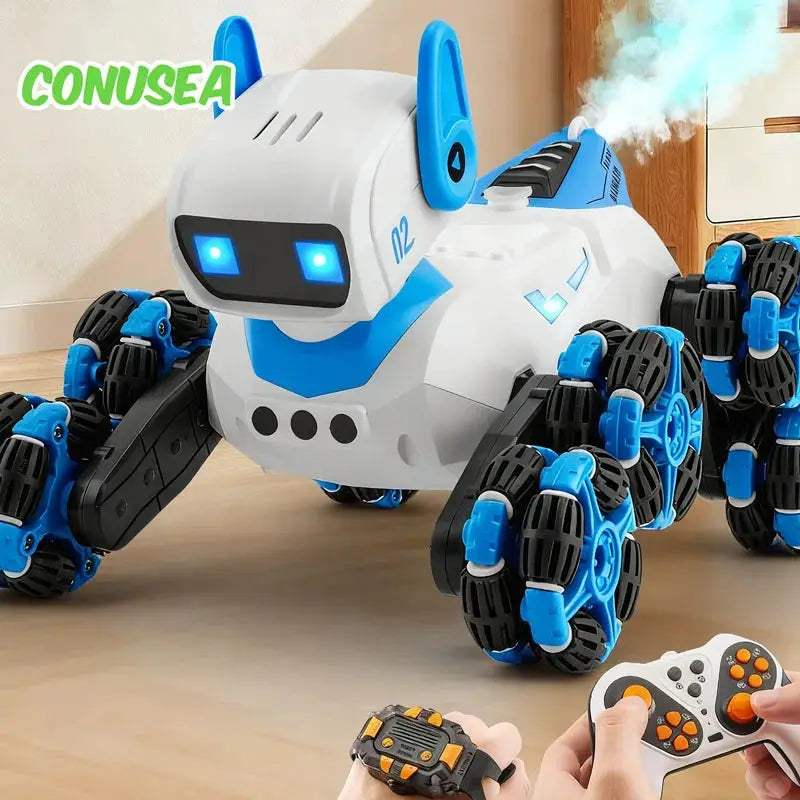  Robot Dog RC Toy 4WD Lights Stunt Modes Elite -  ToylandEU™
