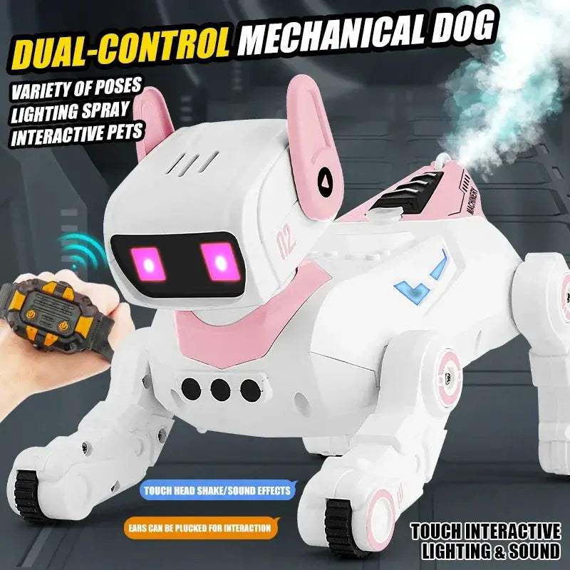  Robot Dog RC Toy 4WD Lights Stunt Modes Elite -  ToylandEU™