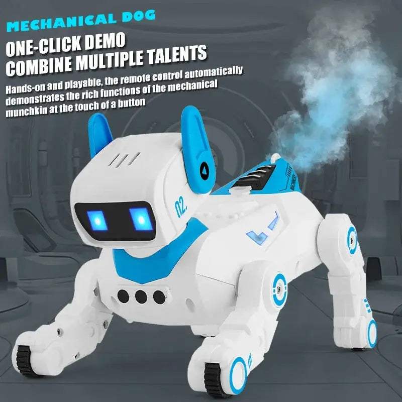  Robot Dog RC Toy 4WD Lights Stunt Modes Elite -  ToylandEU™