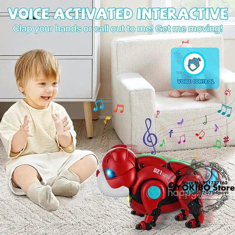  Mecha Dog Electronic Toy With Walking Motion And Music -  ToylandEU™