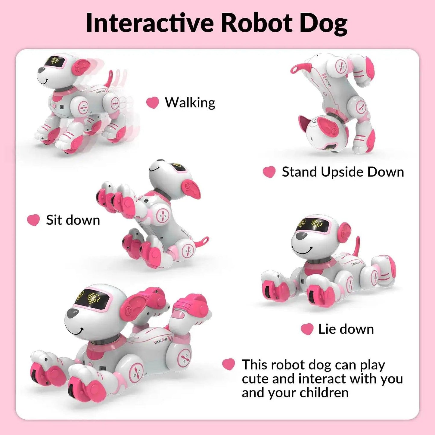  Robot Dog Toy With Remote Control Dancing Tricks For Kids -  ToylandEU™