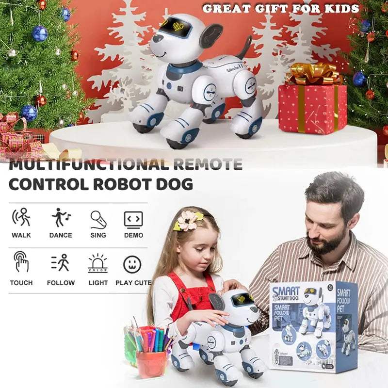  Robot Dog Toy Remote Control Dancing Stunts For Kids Durable -  ToylandEU™