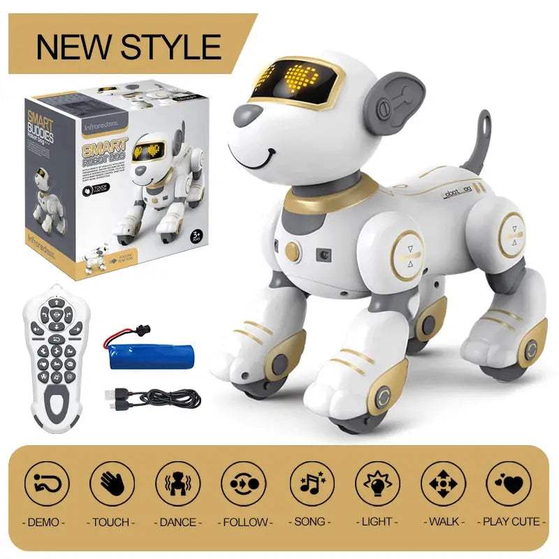  Robot Dog Toy Remote Control Dancing Stunts For Kids Durable -  ToylandEU™