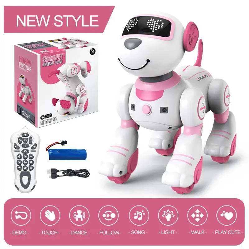  Robot Dog Toy Remote Control Dancing Stunts For Kids Durable -  ToylandEU™